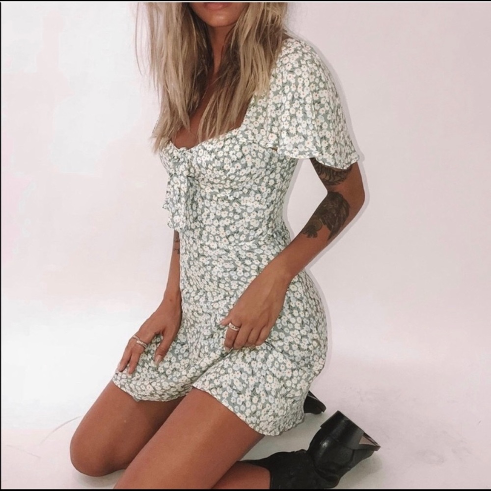 Princess Polly Floral Mini Summer Dress